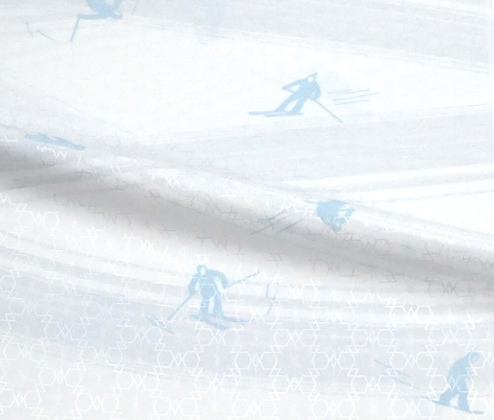 襦袢：ゲレンデ ペールブルー